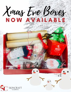 Filled Christmas Eve Boxes